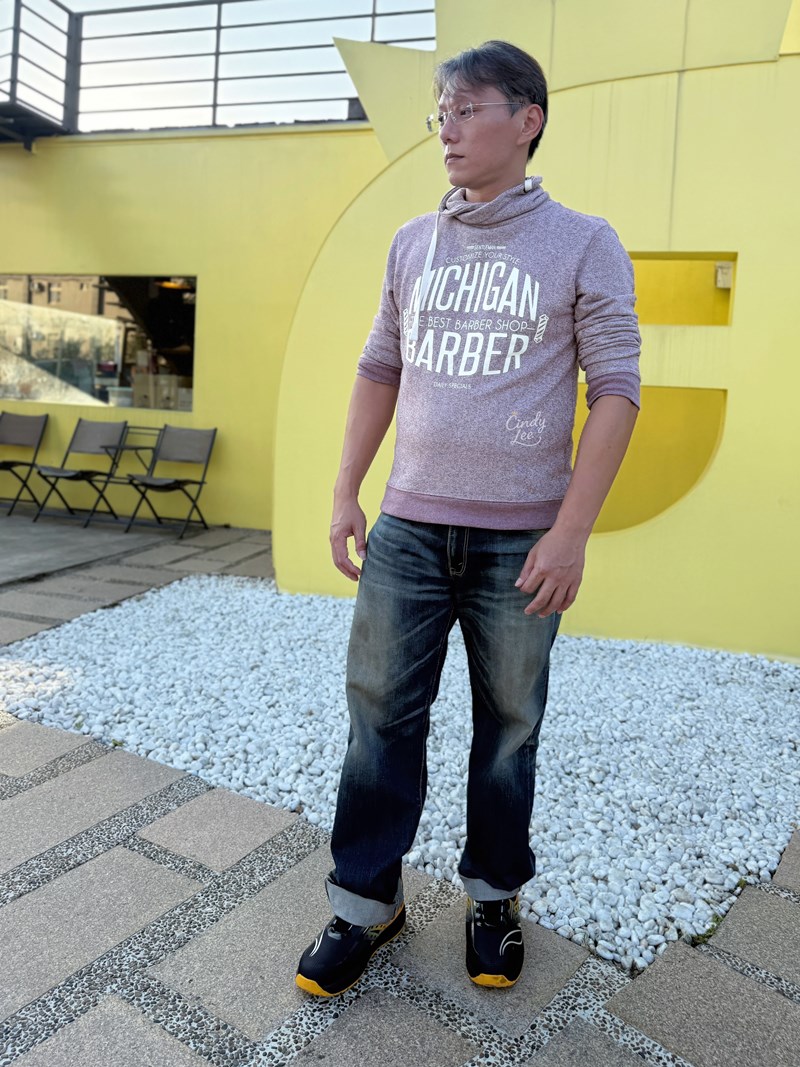 [生活]Road Easy男性工作鞋/安全鞋【MIT男段黃沙